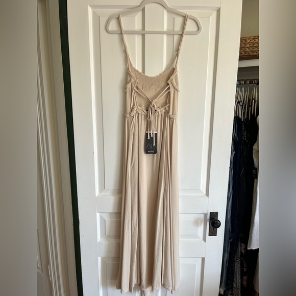 Zara Cream Maxi Dress - Picture 8 of 10